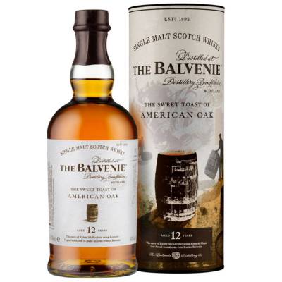 The Balvenie Single Malt Whisky 12 Jahre American Oak 0,7l  43% Vol.