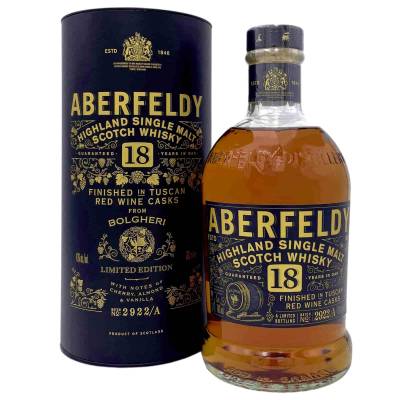 Aberfeldy 18 Jahre Bolgheri Limited Edition 0,7l  43% Vol.