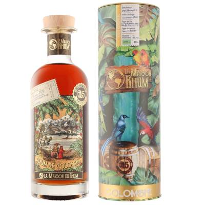 La Maison du Rhum Colombie 2010 Batch 5 0,7 Liter 46% Vol.