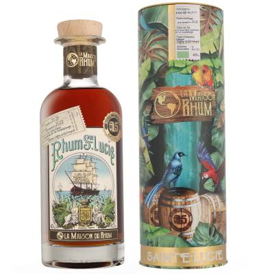 La Maison du Rhum Santa Lucia 2013  Batch 5 0,7 Liter 43% Vol.