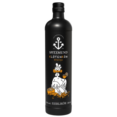 Spitzmund Klötenköm Orange Eierlikör auf Rumbasis 0,5l 20% Vol.