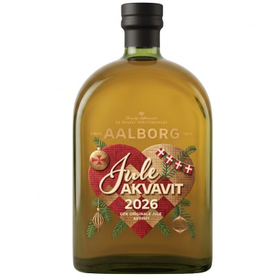 Aalborg Jule Akvavit Limitet Edition 2026  0,7L  47% Vol.