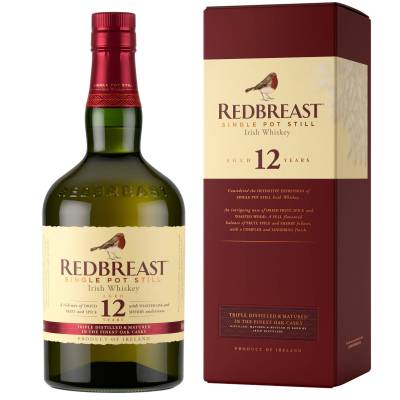 Redbreast 12 Jahre Irischer Single Pott Still Whiskey 0,7l 40 % Vol. - 0
