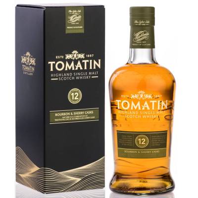 Tomatin 12 Jahre  0,7l  43% Vol.
