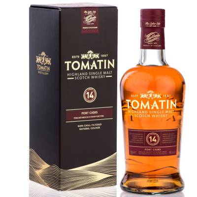 Tomatin 14 Jahre Portwood Whisky 0,7l  46% Vol.
