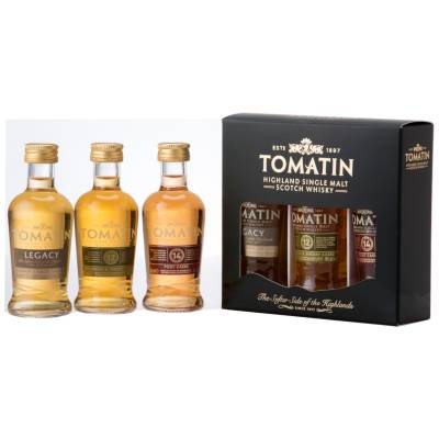 Tomatin Highland Single Malt Tasting Set 3 x 50ml