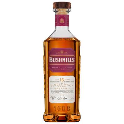 Bushmills Irish Single Malt Whiskey 16 Jahre  0,7l  40% Vol.