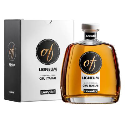 Grappa "OF"  Ligneum Cru Italie Invecchiato Bonollo   0,7l 42% Vol.
