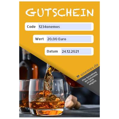 Gutschein Wert 20,00€